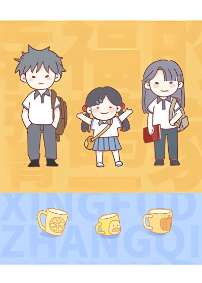 The Happy Family of Zhang Qinghe Cover