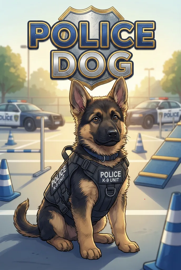 Police Dog C115 Cover